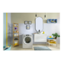 Candy , Washing Machine , RO 6106DWMC7/1-S , Energy efficiency class A , Front loading , Washing capacity 10 kg , 1600 RPM , Depth 58 cm , Width 60 cm , Display , TFT , Steam function , Wi-Fi