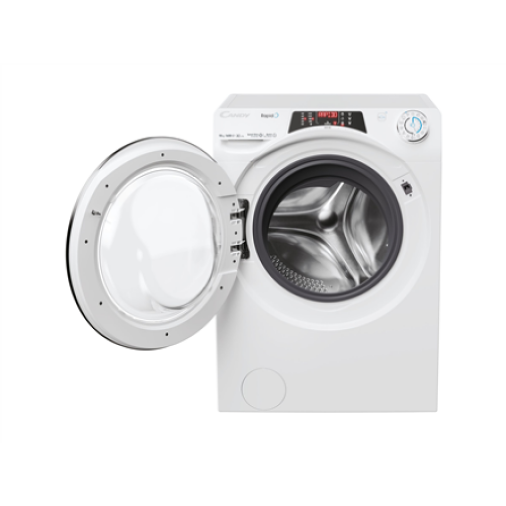 Candy , Washing Machine , RO 6106DWMC7/1-S , Energy efficiency class A , Front loading , Washing capacity 10 kg , 1600 RPM , Depth 58 cm , Width 60 cm , Display , TFT , Steam function , Wi-Fi