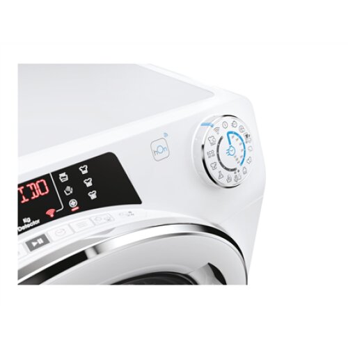 Candy , Washing Machine , RO 6106DWMC7/1-S , Energy efficiency class A , Front loading , Washing capacity 10 kg , 1600 RPM , Depth 58 cm , Width 60 cm , Display , TFT , Steam function , Wi-Fi