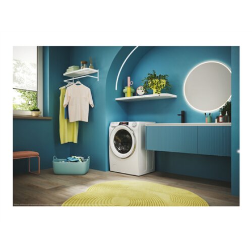 Candy , Washing Machine , RO 6106DWMC7/1-S , Energy efficiency class A , Front loading , Washing capacity 10 kg , 1600 RPM , Depth 58 cm , Width 60 cm , Display , TFT , Steam function , Wi-Fi