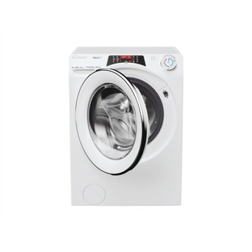 Candy , Washing Machine , RO 6106DWMC7/1-S , Energy efficiency class A , Front loading , Washing capacity 10 kg , 1600 RPM , Depth 58 cm , Width 60 cm , Display , TFT , Steam function , Wi-Fi