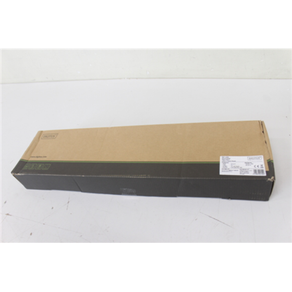 SALE OUT. DIGITUS CAT 5e, Class D patch panel, shielded, 24-port RJ45, 8P8C, LSA, 1U, rack mount, grey, 482x44x109 , Digitus , Patch Panel , DN-91524S , Category: CAT 5e; Ports: 24 x RJ45; Retention strength: 7.7 kg; Insertion force: 30N max , White , DAM