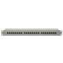 SALE OUT. DIGITUS CAT 5e, Class D patch panel, shielded, 24-port RJ45, 8P8C, LSA, 1U, rack mount, grey, 482x44x109 , Digitus , Patch Panel , DN-91524S , Category: CAT 5e; Ports: 24 x RJ45; Retention strength: 7.7 kg; Insertion force: 30N max , White , DAM