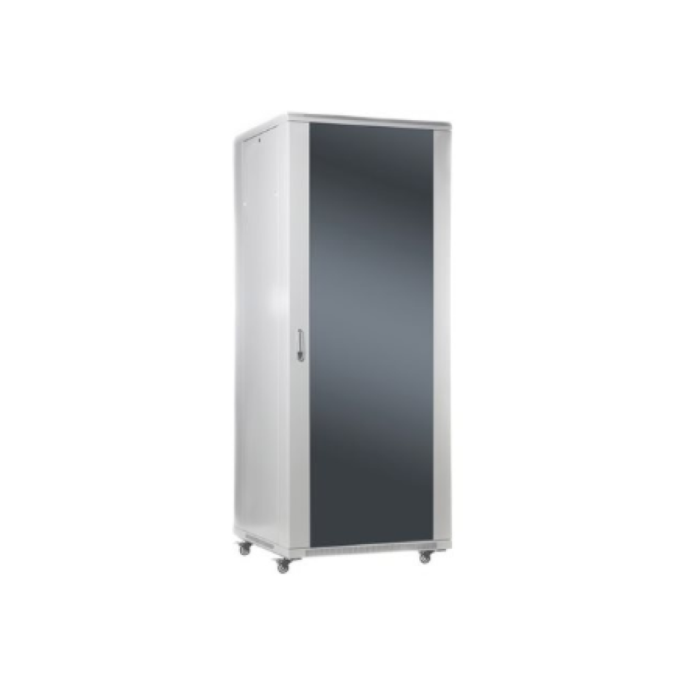 SOMI Networks , 32U, 19″ Freestanding Cabinet , 32U-60/60NAC , Gray , Max Load 800kg; Removable and Lockable Side Panels; Glass Doors; Unassembled , Depth: 60 cm