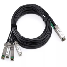 Dell Networking 40GbE (QSFP+) to 4x10GbE SFP+ Passive Copper Breakout Cable, 0.5M, Customer Kit , Dell
