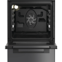 Whirlpool Cooker , W5I8LCSTA , Hob type Induction , Oven type Electric , Anthracite , Width 50 cm , Depth 60 cm , Energy efficiency class A , 60 L