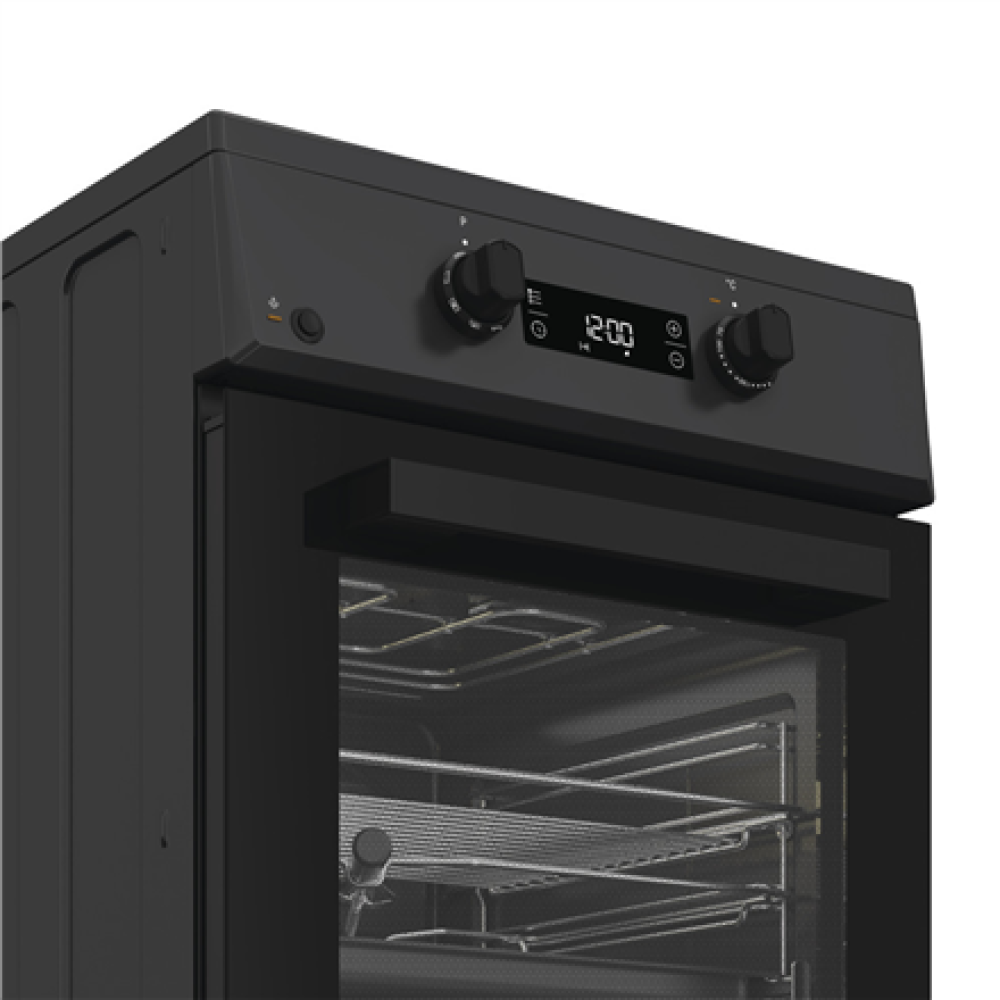 Whirlpool Cooker , W5I8LCSTA , Hob type Induction , Oven type Electric , Anthracite , Width 50 cm , Depth 60 cm , Energy efficiency class A , 60 L