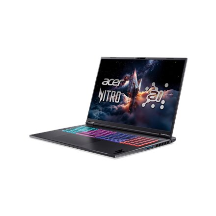Acer , Nitro 18 AI AN18-61-R25V , Obsidian Black , 18 , IPS , WQXGA , 2560 x 1600 pixels , AMD Ryzen AI 7 , 350 , 16 GB , DDR5 , Solid-state drive capacity 1000 GB , NVIDIA GeForce RTX 5060 , GDDR7 , 8 GB , Windows 11 Home , 802.11ax , Bluetooth version 5