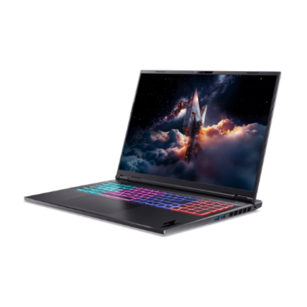 NH.QY6EL.001 Acer , Nitro 18 AI AN18-61-R25V , Obsidian Black , 18 , IPS , WQXGA , 2560 x 1600 pixels , AMD Ryzen AI 7 , 350 , 16 GB , DDR5 , Solid-state drive capacity 1000 GB , NVIDIA GeForce RTX 5060 , GDDR7 , 8 GB , Windows 11 Home , 802.11ax , Bluetooth version 5