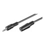 Goobay , Headphone and audio AUX extension cable; 3-pin 3.5 mm , 50090 , 5 m