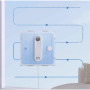 HUTT , Windows Cleaning Robot , W9 , Corded , 3800 Pa , White