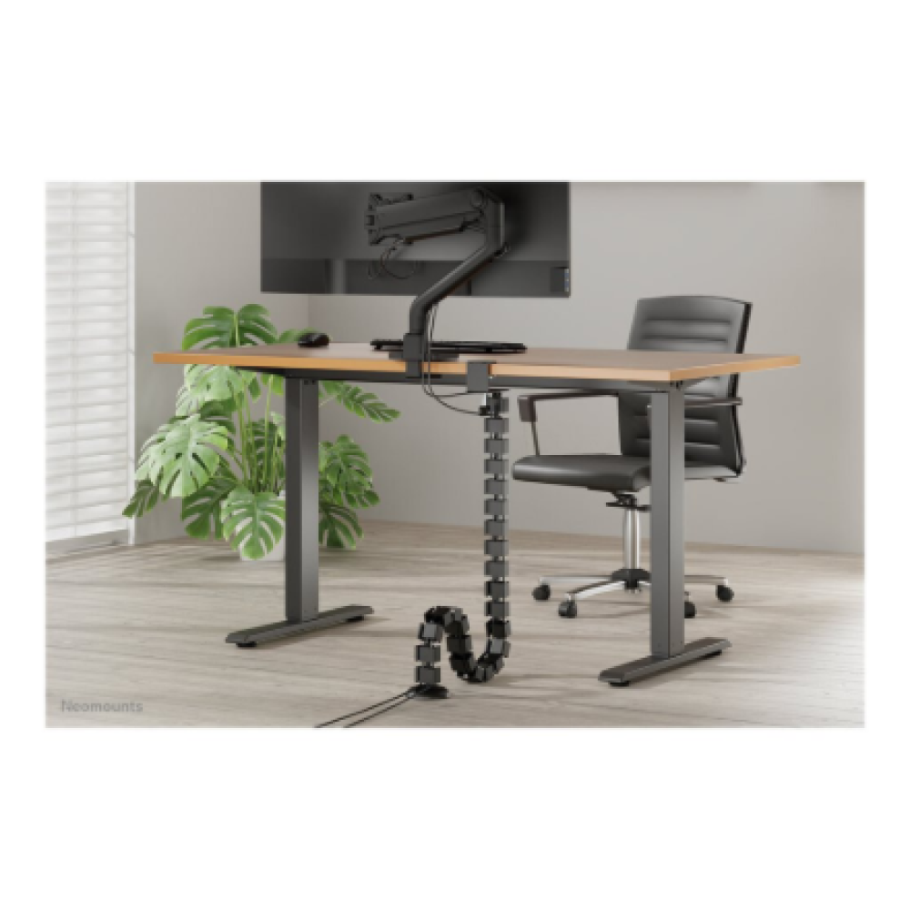 Neomounts Cable spine - clamp-on design - universal , ADS06-131BL