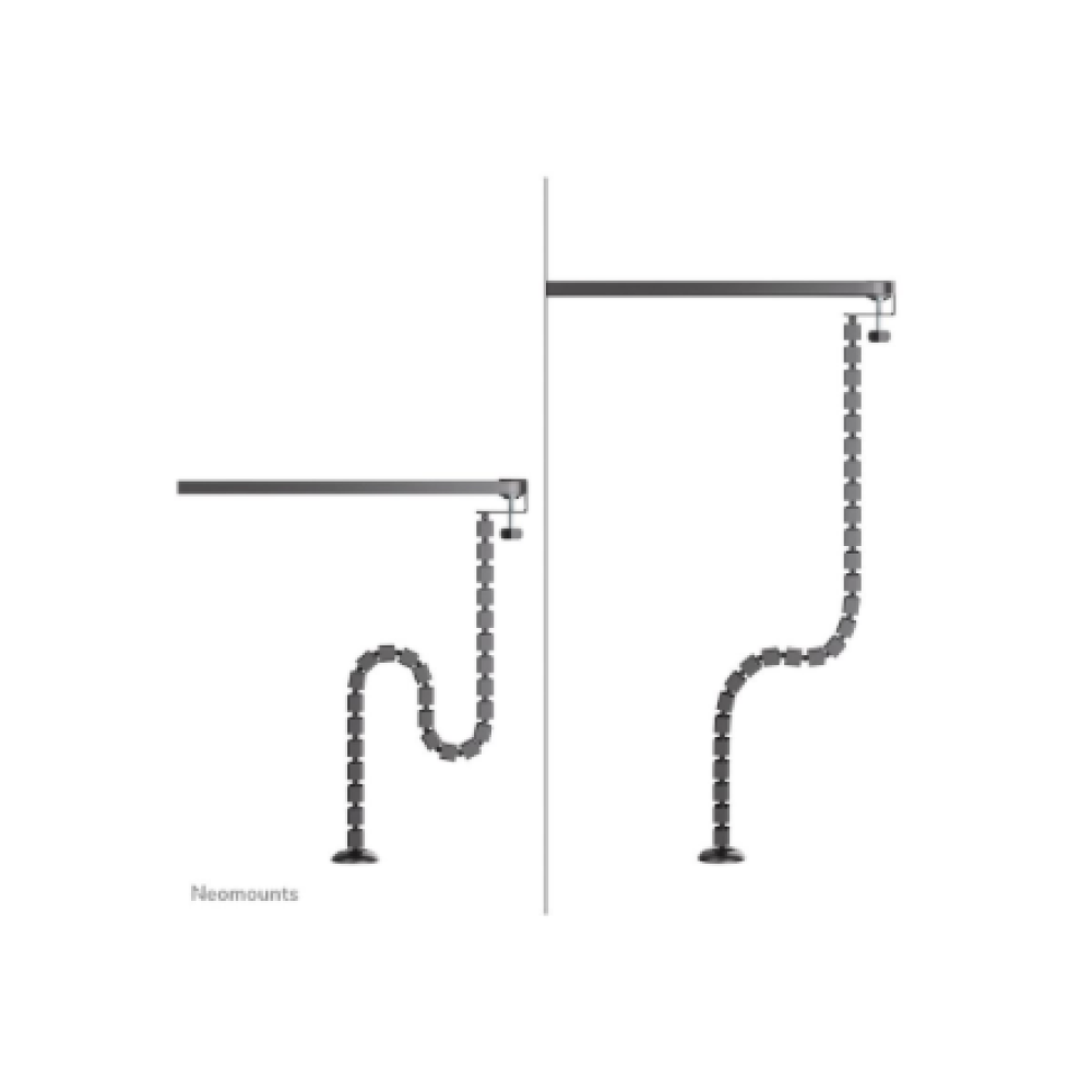 Neomounts Cable spine - clamp-on design - universal , ADS06-131BL