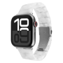 Fixed , Resin Strap for Apple Watch 38/40/41mm , Cloud White , Epoxy resin