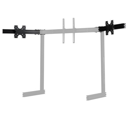Next Level Racing Floor stand , Tilt , ELITE Free Standing Triple Add-On Monitor Stand , 21-43 , Black