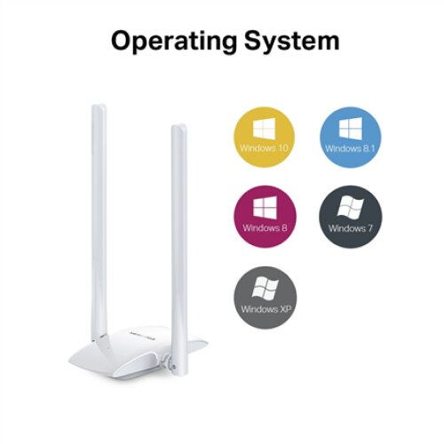 Mercusys , High Gain Wireless USB Adapter , MW300UH