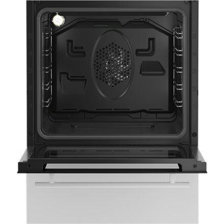 BEKO Cooker , FSM51339DWDS , Hob type Gas , Oven type Electric , White , Width 50 cm , Depth 60 cm , Grilling , LED , Energy efficiency class A , 60 L