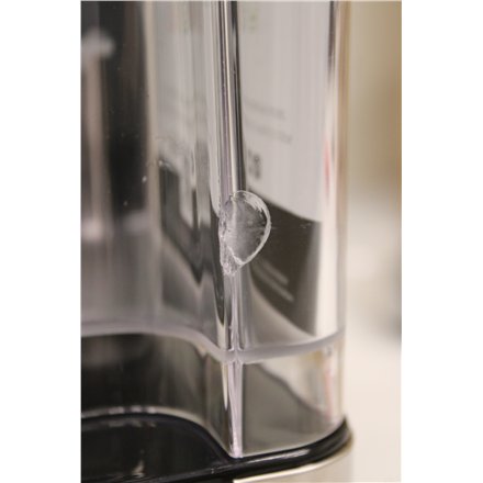 SALE OUT. Caso Turbo Hot Water Dispenser , Hot 7 , Water Dispenser , 2200-2600 W , 2.7 L , Plastic/Stainless Steel , Black/Stainless Steel , DAMAGED PACKAGING, BROKEN INER PACKAGING, DAMAGED GLASS CONTAINER