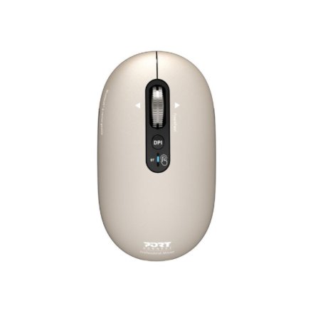 PORT CONNECT Mouse , PURE MAC , Wireless , Bluetooth , Beige Perle