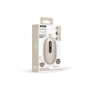 PORT CONNECT Mouse , PURE MAC , Wireless , Bluetooth , Beige Perle