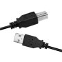 Logilink , CU0007B USB 2.0 cable , USB-A to USB-B USB 2.0 B (male)