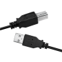 Logilink , CU0007B USB 2.0 cable , USB-A to USB-B USB 2.0 A (male) , USB 2.0 B (male)