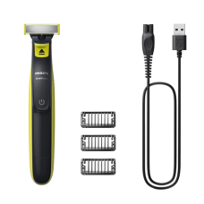 Philips Shaver , QP2724/10 OneBlade , Operating time (max) 45 min , Wet & Dry , NiMH , Black/Lime