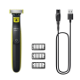 Philips Shaver , QP2724/10 OneBlade , Operating time (max) 45 min , Wet & Dry , NiMH , Black/Lime