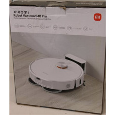 SALE OUT. Xiaomi Robot Vacuum S40 Pro EU , Xiaomi Robot Vacuum S40 Pro EU , Wet&Dry , 5200 mAh , Dust capacity 0.43 L , 15000 Pa , White , DAMAGED PACKAGING, SCRATCHED, DIRTY, REPAIRED , 20 month(s)