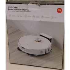 SALE OUT. Xiaomi Robot Vacuum S40 Pro EU , Xiaomi Robot Vacuum S40 Pro EU , Wet&Dry , 5200 mAh , Dust capacity 0.43 L , 15000 Pa , White , DAMAGED PACKAGING, SCRATCHED, DIRTY, REPAIRED , 20 month(s)