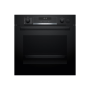 Bosch Oven , HRG578BB7 , 71 L , Electric , Pyrolysis , Knobs , Steam function , Height 59.5 cm , Width 59.4 cm , Black