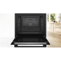 Bosch Oven , HRG578BB7 , 71 L , Electric , Pyrolysis , Knobs , Steam function , Height 59.5 cm , Width 59.4 cm , Black