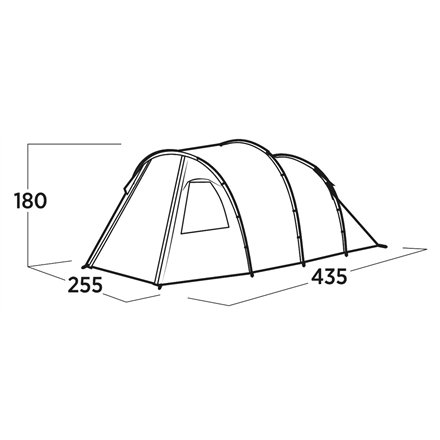 Easy Camp Family tent , Hidra 4 , 4 person(s) , Green