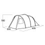 Easy Camp Family tent , Hidra 4 , 4 person(s) , Green