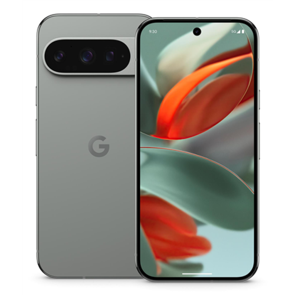 google , Pixel 9 Pro XL , Green , 6.8 , P-OLED , 1344 x 2992 pixels , Internal RAM 16 GB , 128 GB , Dual SIM , NanoSIM + eSIM , 3G , 4G , 5G , Main camera resolution 50 MP , Secondary camera resolution 48 MP , Android , 14 , 5060 mAh