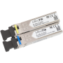 MikroTik Pair of SFP modules S-3553LC20D (S-35LC20D 1.25G SM 20km T1310nm/R1550nm + S-53LC20D 1.25G SM 20km T1550nm/R1310nm) , MikroTik , Maximum transfer distance 20000 m