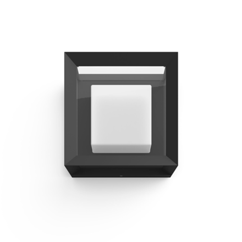 Philips Hue WCA Econic Outdoor Square Wall Lantern , 15 W , 2000-6500 Hue White Colour Ambiance