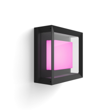 Philips Hue WCA Econic Outdoor Square Wall Lantern , 15 W , 2000-6500 Hue White Colour Ambiance