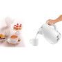 TEFAL , Electric Kettle , KO250130 , Electric , 2400 W , 1.7 L , Plastic , 360° rotational base , White