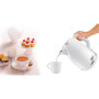 TEFAL , Electric Kettle , KO250130 , Electric , 2400 W , 1.7 L , Plastic , 360° rotational base , White