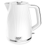 TEFAL , Electric Kettle , KO250130 , Electric , 2400 W , 1.7 L , Plastic , 360° rotational base , White