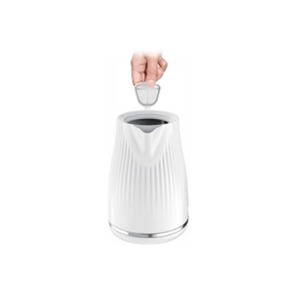 TEFAL , Electric Kettle , KO250130 , Electric , 2400 W , 1.7 L , Plastic , 360° rotational base , White