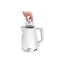 TEFAL , Electric Kettle , KO250130 , Electric , 2400 W , 1.7 L , Plastic , 360° rotational base , White