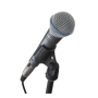 Shure , Vocal Microphone , BETA 58A , Dark grey