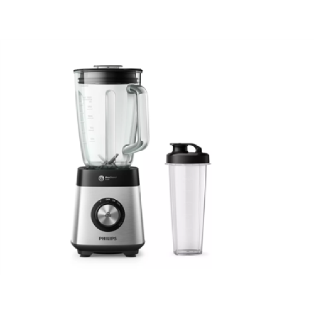 Philips , Blender , HR3573/90 ProBlend Tech , Tabletop , 1000 W , Jar material Glass , Jar capacity 2 L , Ice crushing , Stainless Steel/Black