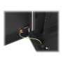 Lanberg Rack cabinet 19 wall-mount 6U/600x450 for self-assembly with metal door (flat pack), black , Lanberg