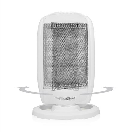 Tristar Heater , KA-5129 , Radiant heater , 1200 W , Suitable for rooms up to 38 m³ , Suitable for rooms up to 15 m² , Grey , IP00