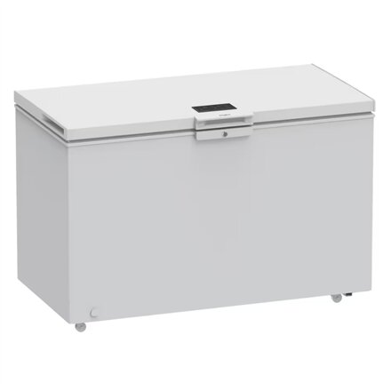 Whirlpool Freezer , W3RHS37EW1 , Energy efficiency class E , Chest , Free standing , Height 85 cm , Total net capacity 371 L , Display , White