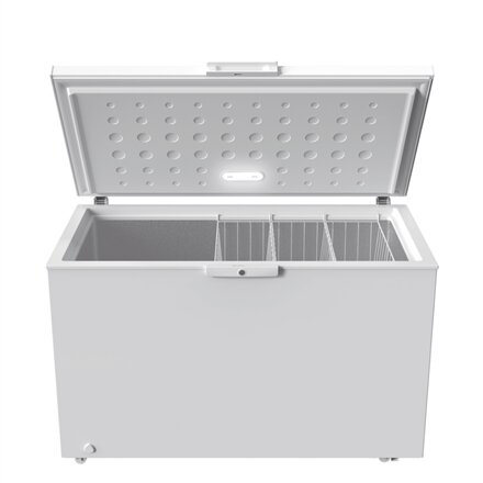Whirlpool Freezer , W3RHS37EW1 , Energy efficiency class E , Chest , Free standing , Height 85 cm , Total net capacity 371 L , Display , White