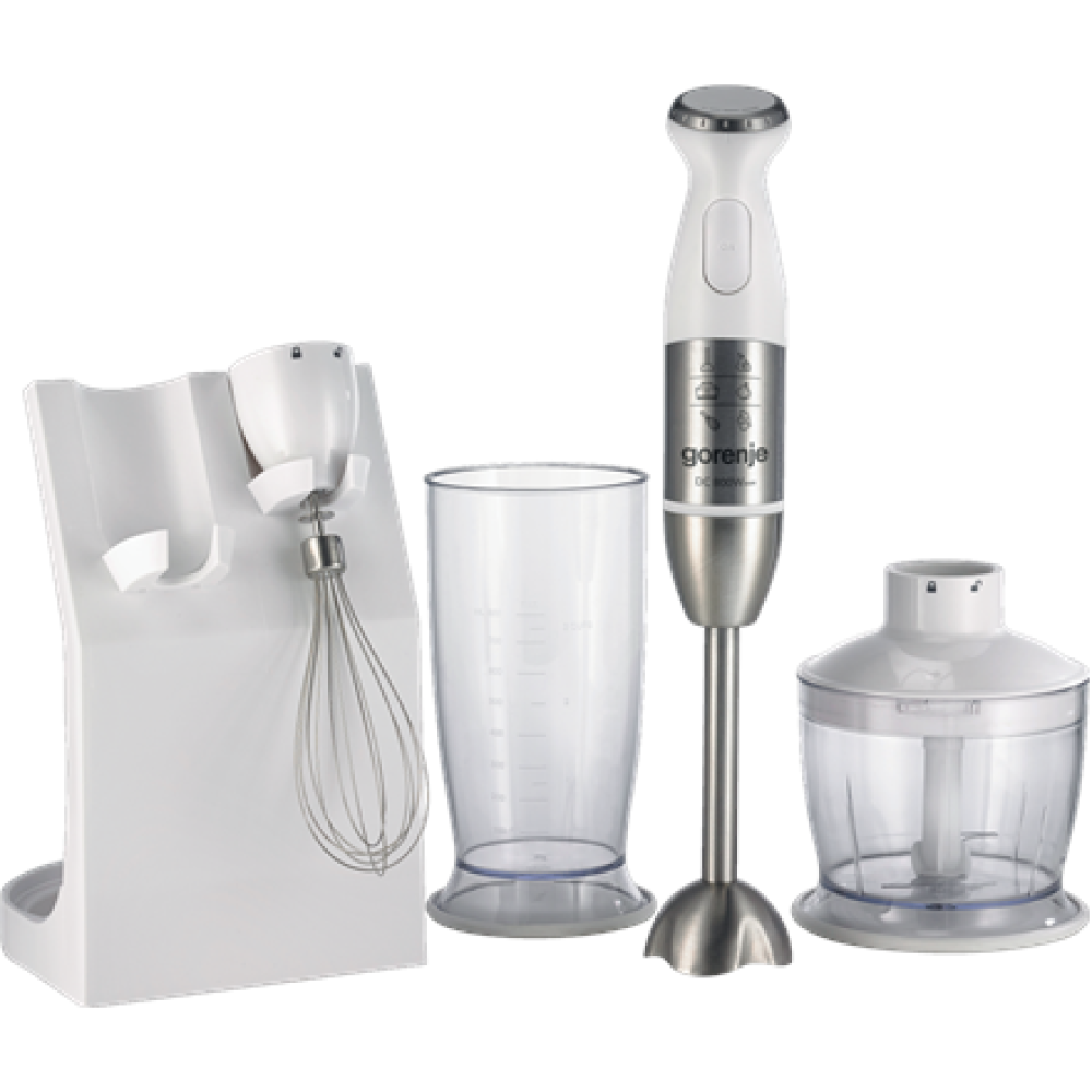 Gorenje , Blender , HBC806QW , Hand Blender , 800 W , Number of speeds Variable , Chopper , White